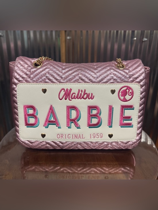 Barbie Handbags - Skinnydip Barbie Malibu License Place Bag Purse